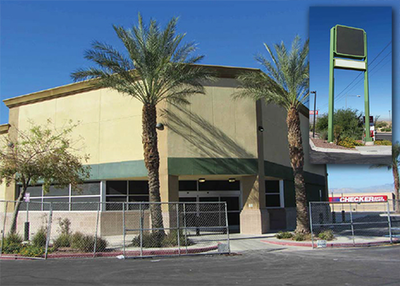 Photo of storefront and pylon @ Lake Mead & Hollywood