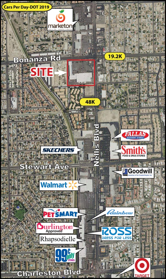 For Lease SWC Bonanza & Nellis