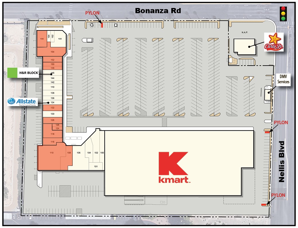For Lease SWC Bonanza & Nellis